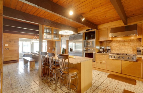 Barrington House | Waterfront Barrington Estate with Hot Tub!
