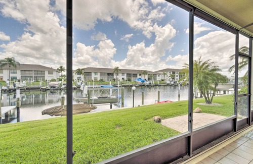 Punta Gorda Condo | Waterfront Condo w/Dock - Walk to Fishermen’s!