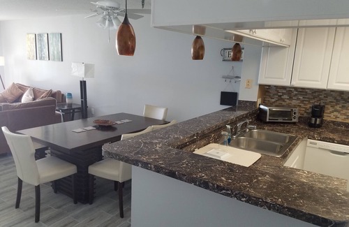 Hudson Beach Estates Condo | Waterfront condo with Beautiful Sunset Views in Hudson, FL