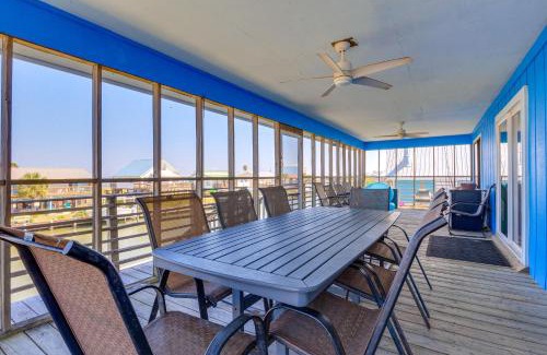 Silver Cay House | Waterfront Dauphin Island Home with Deck and Boat Dock