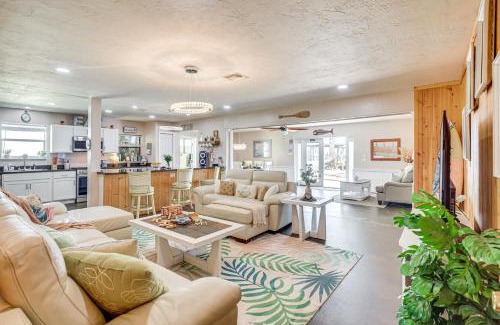 South Daytona House | Waterfront Daytona Escape with Pool and Game Room!