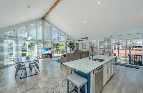 Summerton House | Waterfront, Dock, Boat Landing.The Calm On The Cove Sleeps 8!