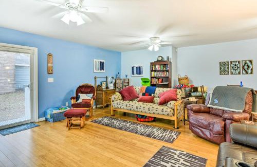 Gladwin House | Waterfront Gladwin Home with Deck and Fire Pit!
