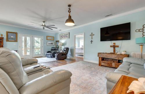 Gautier House | Waterfront Gulf Coast Home with Outdoor Oasis!