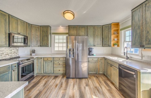 Cherry Grove Beach House | Waterfront Home w/Deck in North Myrtle Beach!