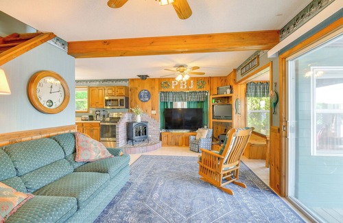 Town of Diana House | Waterfront Harrisville Home w/Outdoor Fireplace!