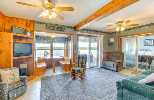 Town of Diana House | Waterfront Harrisville Home with Outdoor Fireplace!
