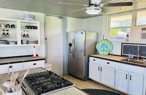 Gregory Town House | Waterfront home on the bay in secluded Whale Point! Private Dock!