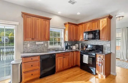 Greenwood Lake House | Waterfront Home with Hot Tub, Kayaks, and Fast Wifi