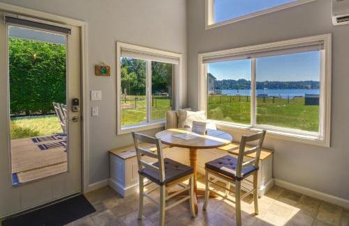 Belfair House | Waterfront Hood Canal Cottage Steps to the Beach!
