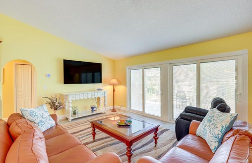 Isle of Palms House | Waterfront Jacksonville Retreat with Boat Dock!