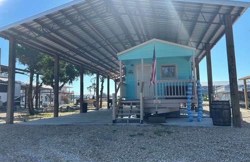Keaton Beach Cabin | Waterfront Keaton Beach Tiny Home, private dock, pole barn, gulf access by boat!