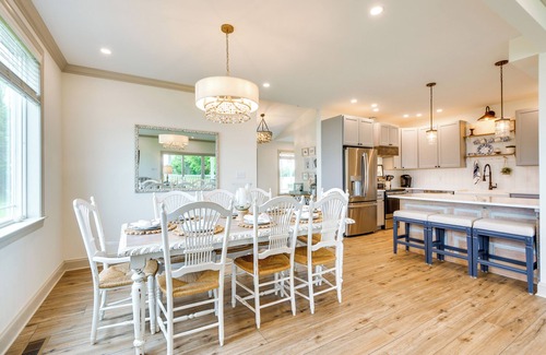 Ridge House | Waterfront Maryland Vacation Home: Private Beach!