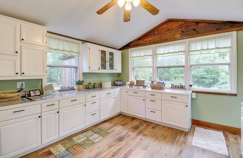 Golts House | Waterfront Millington Vacation Rental w/Hot Tub!