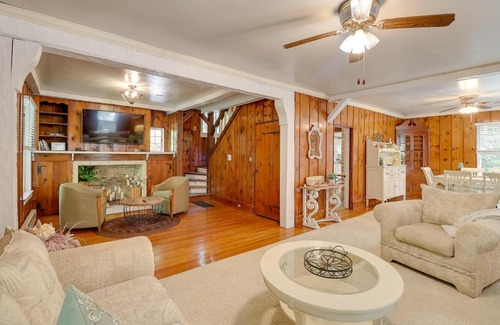 Golts House | Waterfront Millington Vacation Rental with Hot Tub!