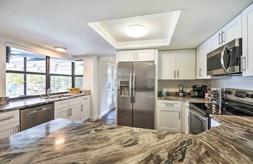 Regency Park House | Waterfront Port Richey House w/Heated Pool!