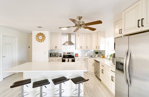 Gulf Cove House | Waterfront Port Charlotte Gem w/Gas Grill + Lanai