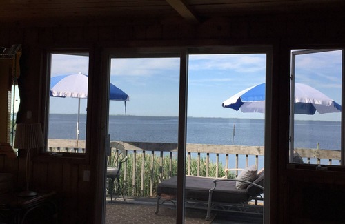 Brookhaven House | Waterfront & private beach Scandinavian style house near Bellport, NY