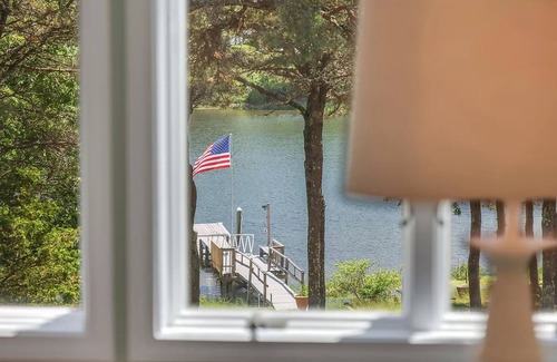 West Dennis House | Waterfront property with private dock and access to Nantucket Sound