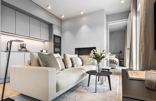 List Apartment | Waterfront Suite –Sea View, Ethanol Fireplace, Infrared Shower & Rooftop Terrace