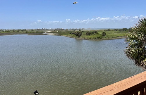 Terramar Beach House | Waterfront Terramar Getaway, Amazing Sunsets, Outdoor Bar, Kayak, Beach, Fishing