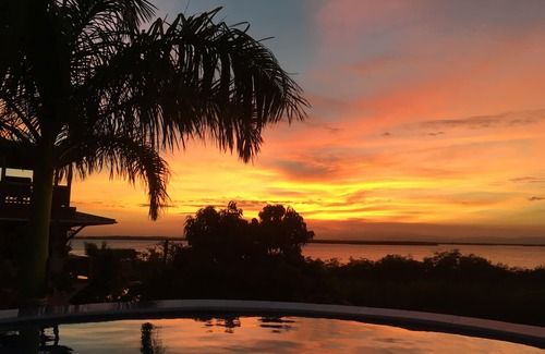 Placencia Villa | Waterside tranquility with roof-top pool. "Garden Suite" - 2 bedroom/1 bathroom