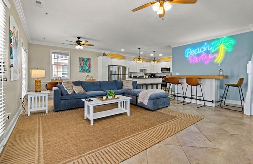 Ash House | Waves of Fun - steps to beach, pool, spa, game room, bar, bikes, ocean views