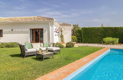 Villanueva del Rosario House | Welcome to vacation in this attractive vacation home with pool and impressive panoramic mountain vie