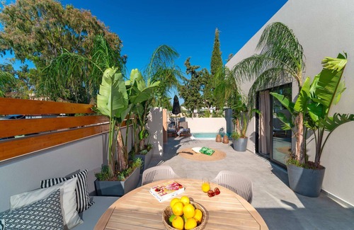 Ixia Apartment | Welcome to Afesou Suites, your perfect sanctuary in the stunning coastal area of Ixia, Rhodes.