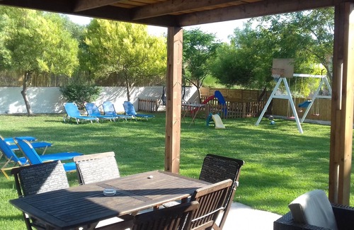 Marathias Villa | Welcome To Villa Thanos! The Villa Is A One Storey House With A Huge Garden