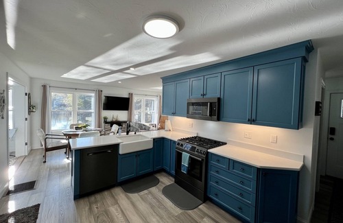Westminster House | Welcome to your dream lake getaway! Lovely views of 150 feet lakefront bliss!