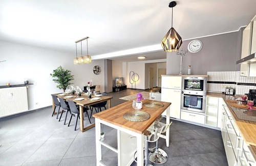Hollerich Apartment | Well Appointed 2BR w terrace&parking