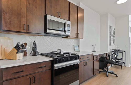 Downtown Chicago Apartment | West Loop Group Retreat: 2 Penthouses, Balconies