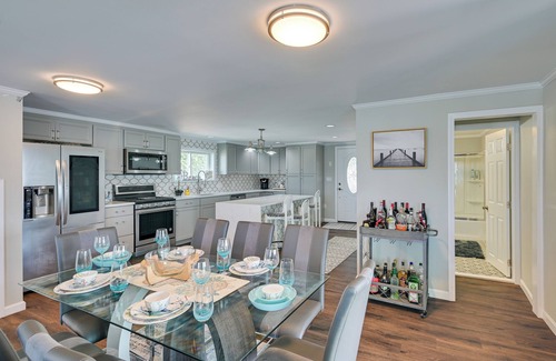 North Weymouth House | Weymouth Waterfront Getaway w/Swim Spa & Hot Tub