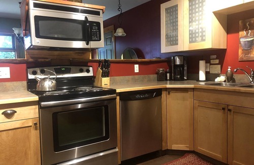 Nelson Apartment | Wheelchair Accessible 2 BR Downtown Suite: Urban Comfort- Pet-Friendly.