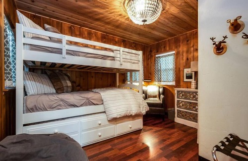 Pine Cove House | Whimsical Cabin In The Woods with Spa, Fireplace and Pet Friendly