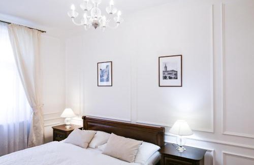 Josefov Apartment | White & Gray Apartments