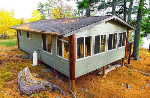 Sioux Narrows Nestor Falls Cottage | White Pine Retreat - Channel View. This is our nicest cabin - all new.
