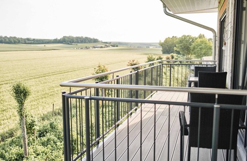 Mainz-Bingen Apartment | White wine apartment with panoramic view