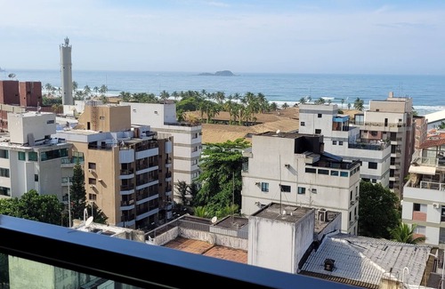 Jardim Sao Miguel Apartment | WI-FI/POOL/SAUNA/AIR CONDITIONING/SEA VIEW/10TH FLOOR/PROX. BEACH