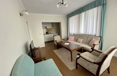 Saints Constantine and Helena Apartment | Wild Cherry Apartments - The Blue Apartment One-Bedroom Apartment n