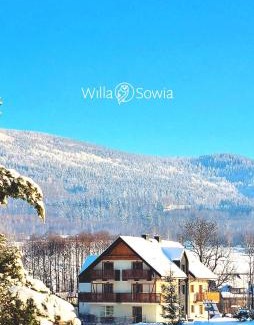 Stronie Slaskie Apartment | Willa Sowia nowy apartament z prywatnym tarasem i widokiem na góry