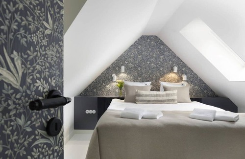 Kamienny Potok Apartment | Willa Szwarc private bedroom jacuzzi apartment