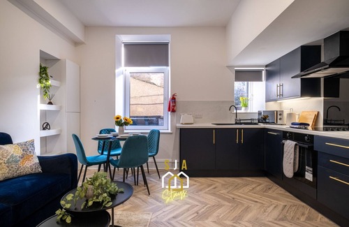 Central Aberdeen Apartment | Willowstay - SJA Stays - Modern 2 Bed Apartment