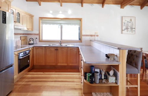 Bonnie Doon House | Wilson - Enjoy your private oasis overlooking the beautiful native garden.