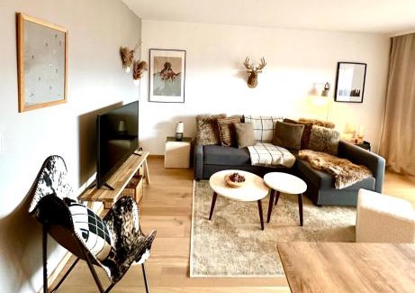 Montana House | Window on Crans Montana, Appartement avec vue sur les Alpes