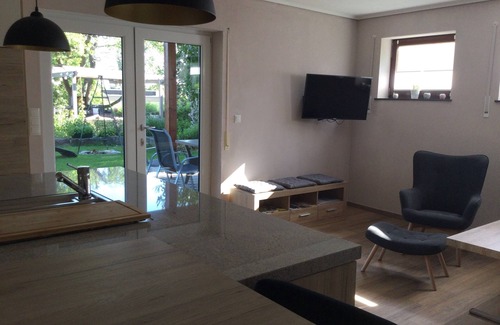 Dinkelsbuehl Apartment | Wohlfühloase mit Infrarotkabine in Ruhiger Lage