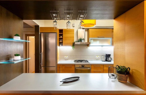 Sector 2 Apartment | Wonderful 1BR & Balcony: Heaven for Extended Stays
