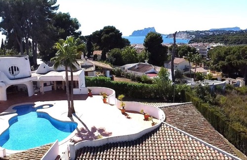 Moraira Villa | Wonderful and luxury villa with private pool in Moraira, on the Costa Blanca, Spain for 8 persons