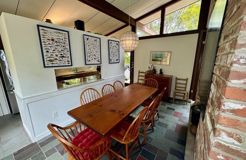 West Brewster House | Wonderful Pond Front property deep in the heart of Brewster, private, spacious and unique!
